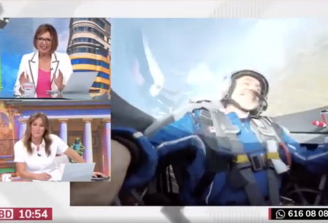 Dani Mateos vuela con Juan Velarde para Telemadrid